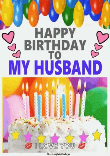 happy birthday husband gif happy birthday husband  love  discover share gifs