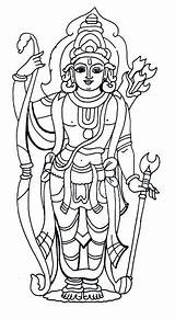 Vishnu Rama Hindu Dashavatar Avatars Kerala Sri Tanjore Krishna Amritvani Sita Sreenivasaraos Shiva Narasimhar Lakshmi Ganesha sketch template