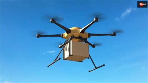 air drop backyard drone delivery   reality  essential goods zdnet