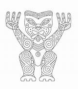 Maori Tes sketch template