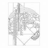 Lloyd Wright Frank Coloring Pages Getcolorings sketch template