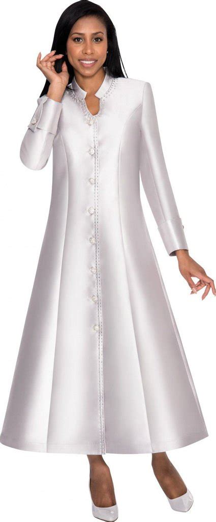 fosters signature clergy robe silver