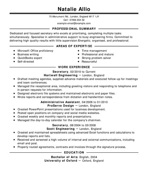 resume examples  industry job title livecareer