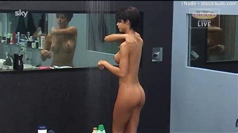 micaela schaefer nude in the shower on big brother germany photo 1 nude