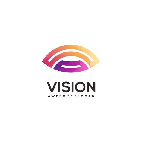 premium vector vision logo