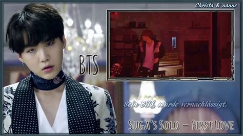 Bts Suga S Solo First Love K Pop [german Sub] Wings