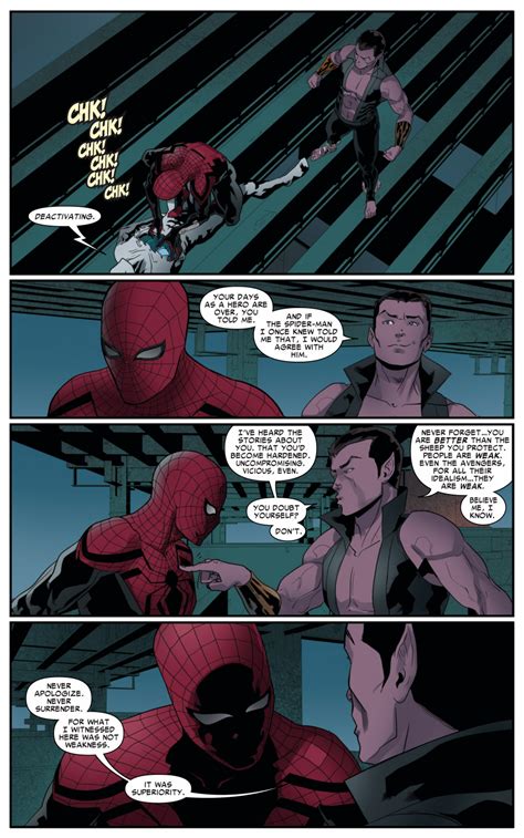 Namor Gives Advice To Superior Spider Man Comicnewbies