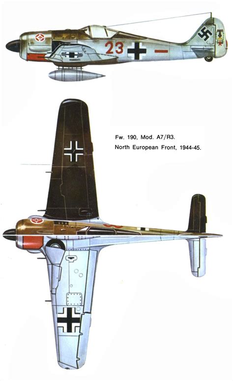 Nice Colour Scheme Fw190 Wwii Aircraft Luftwaffe Fighter Aircraft