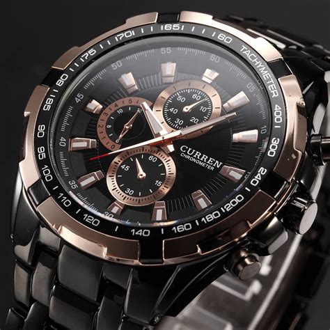 sale curren watches men quartz top brand analog military male