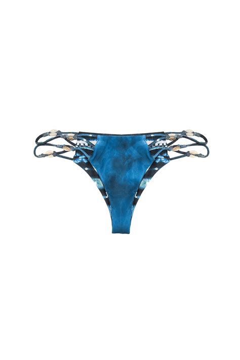 thaikila azul reversible triangle top and side tie brazilian bikini bo