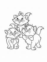 Marie Coloring Pages Disney Cat Aristocats Printable Berlioz Toulouse Sheets Printables Duchess Color Disneyclips Cartoon Template Book Gif Print Recommended sketch template