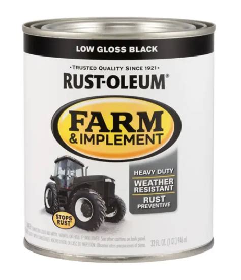 rust oleum   qt specialty farm implement paint  gloss