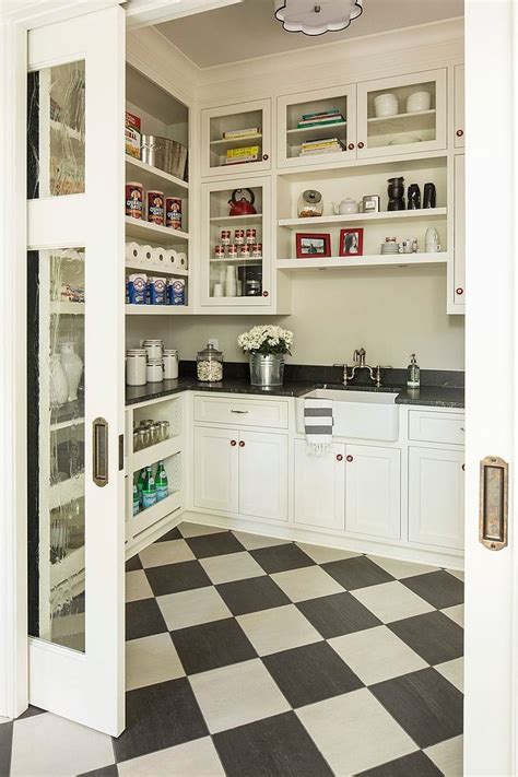 organized walk  pantry   sink kitchens   kitchen pantry design pantry design