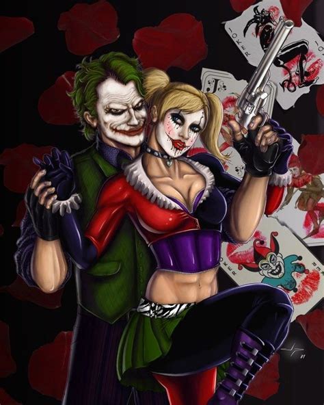 Pin Em Harley Quinn And Joker