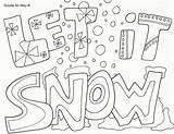 Coloring Winter Pages Snow Christmas Plow Color Cute Sheets Doodle Wonderland Crayola Hephaestus Printable Printables Let Alley Kids Sayings Getcolorings sketch template