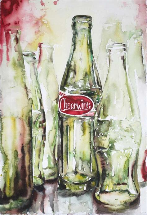 121 best images about art watercolor glass on pinterest