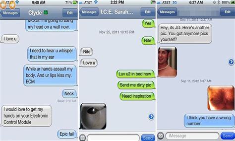 hilarious messages show failed attempts at sexting daily