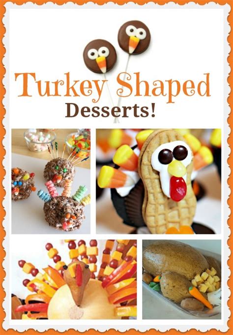 How To Make Turkey Shaped Desserts For Thanksgiving