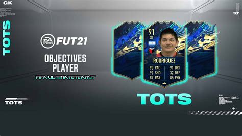 fifa  luis rodriguez tots card  objectives   complete requirements