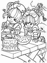Coloring Pages Rainbow Brite Printable Sheets Bright sketch template