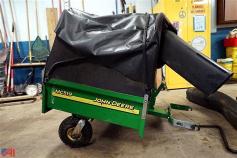 auctions international auction town  boston hwy ny  item jd mc power flow cart