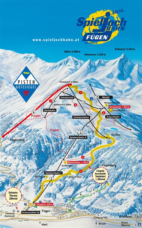 fugen ski map skiflickscom