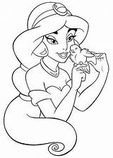 Colorare Principessa Disegni Pianetabambini Aladdin sketch template