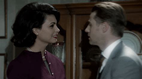 morena baccarin kiss by gotham find and share on giphy