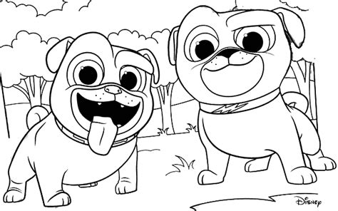 puppy dog pals coloring pages coloringrocks dog coloring page