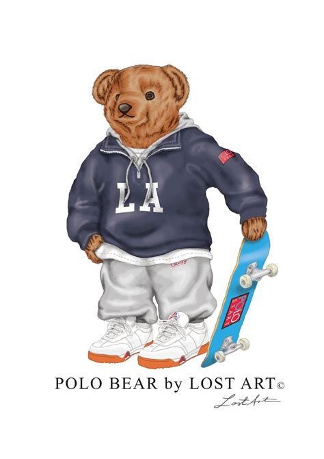 famous polo bear logo vector  ihsanpedia
