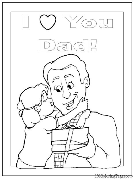 dad  coloring pages  getcoloringscom  printable