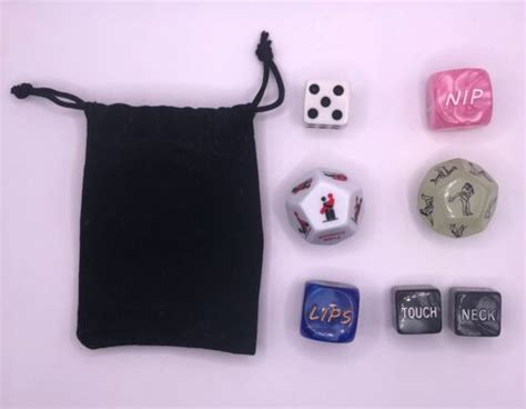 7pcs Love Dice Naughty Sex Adult Dice Game Couple Foreplay Bachelorette