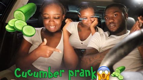 Cucumber Prank In The Car 🥒 Gone Right Roadto100k Subscribe