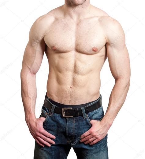 male chest muscles
