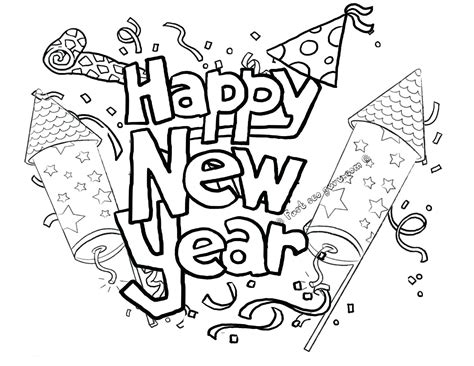 coloring  printable  years coloring pages  kids withi