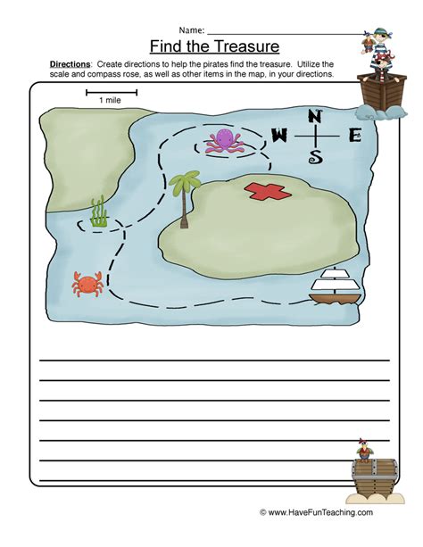 map worksheets  fun teaching