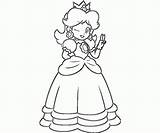 Coloring Princess Pages Rosalina Peach Daisy Mario Baby Printable Bros Colouring Clipart Color Sheets Print Popular Library Miracle Timeless Coloringhome sketch template