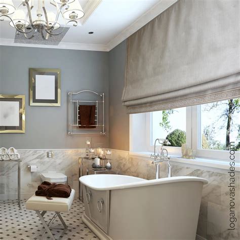 bathroom window treatments ideas  privacy style loganova shades