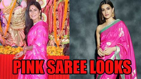 Babes In Pink Katrina Kaif To Kriti Sanons Hot Pink