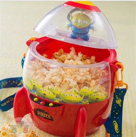tdr popcorn bucket  alien rocket usshoppingsos disneyland food disney desserts popcorn