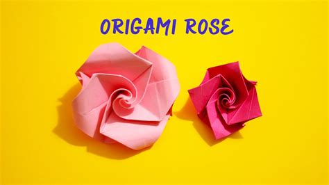 easy origami flower  glue iamwest