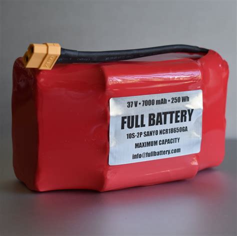 mah lithium battery pack sp  li ion full battery