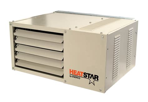 hsung heatstar natural gas  lp kit overhead forced air garage shop heater enerco