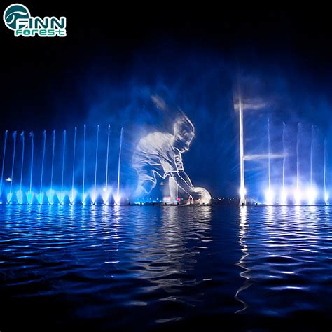 beautiful modern water screen  fountains  projector china modern water fountains