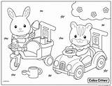 Calico Coloring Critters Pages Printable Friend Drive Car Color Getdrawings Book sketch template