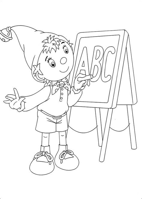 noddy printable coloring sheets