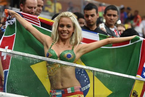 8 Hot Soccer World Cup Fans Hottest Soccer Fans Sports