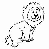 Lion Coloring Pages Color Sitting Printable African Momjunction Top Choose Board sketch template