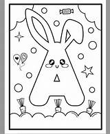 Coloring Bunny Clic sketch template