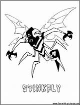 Stinkfly Coloring Pages Ben Fun Printable Template sketch template
